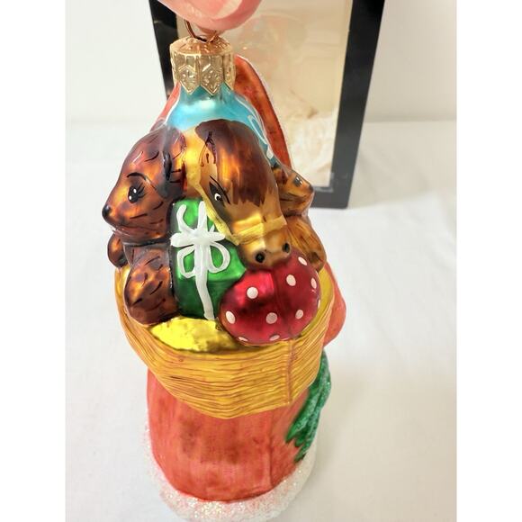 Vintage Christopher Radko Londonberry Santa Claus Ornament - Picture 4 of 13